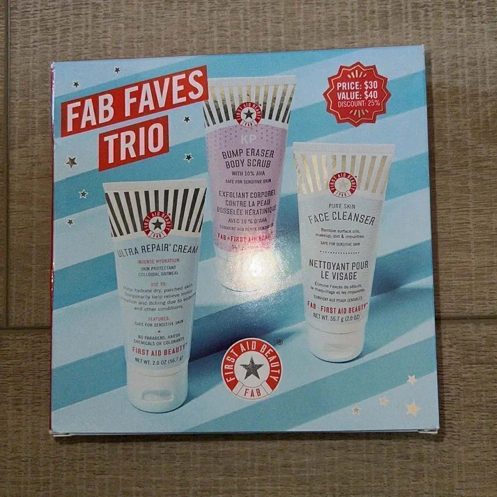 FIRST AID BEAUTY Faves Trio Kit - 3ct - Ulta Beauty